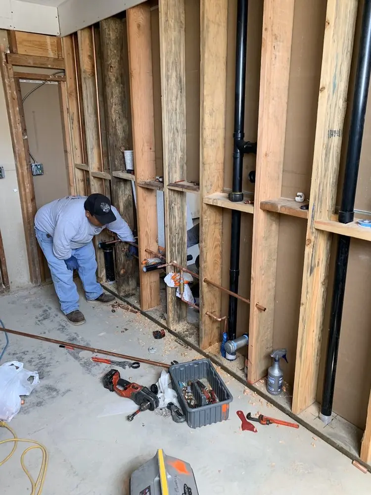 Commercial rough-in plumbing for Gas Line Repair in Greenacres City
